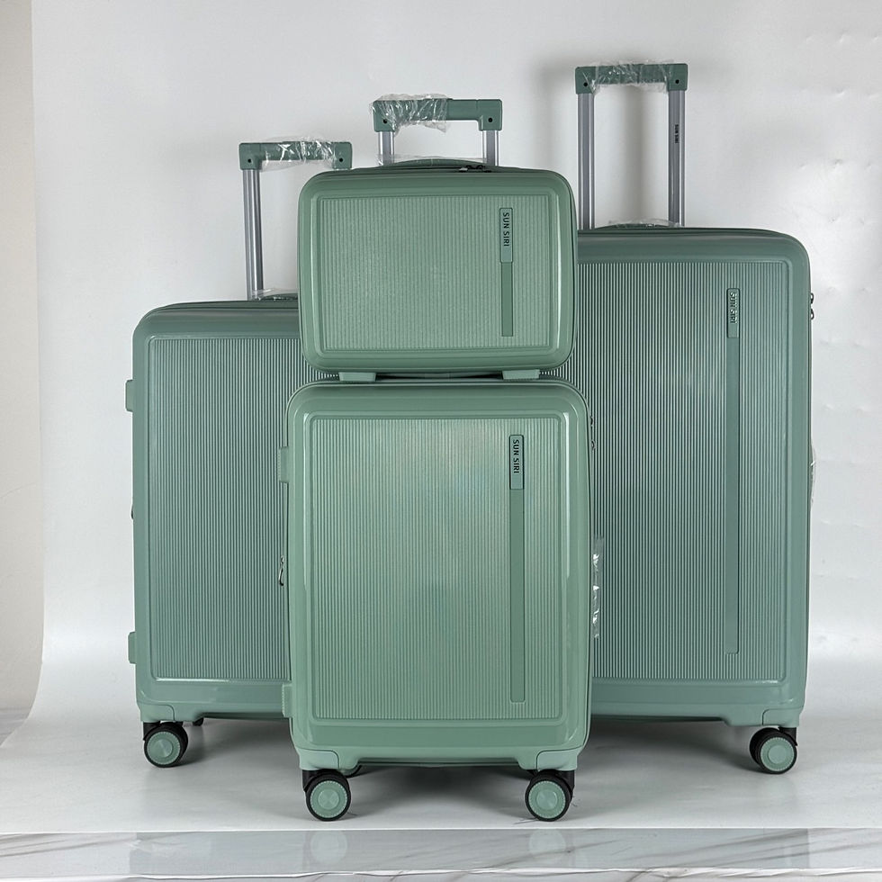 ภาพขนาดย่อ: SUNSIRI กระเป๋าเดินทาง PP 100% ระบบล็อค 3 รหัส 4 ล้อคู่ 360 ํ รุ่น LUCAS #2056