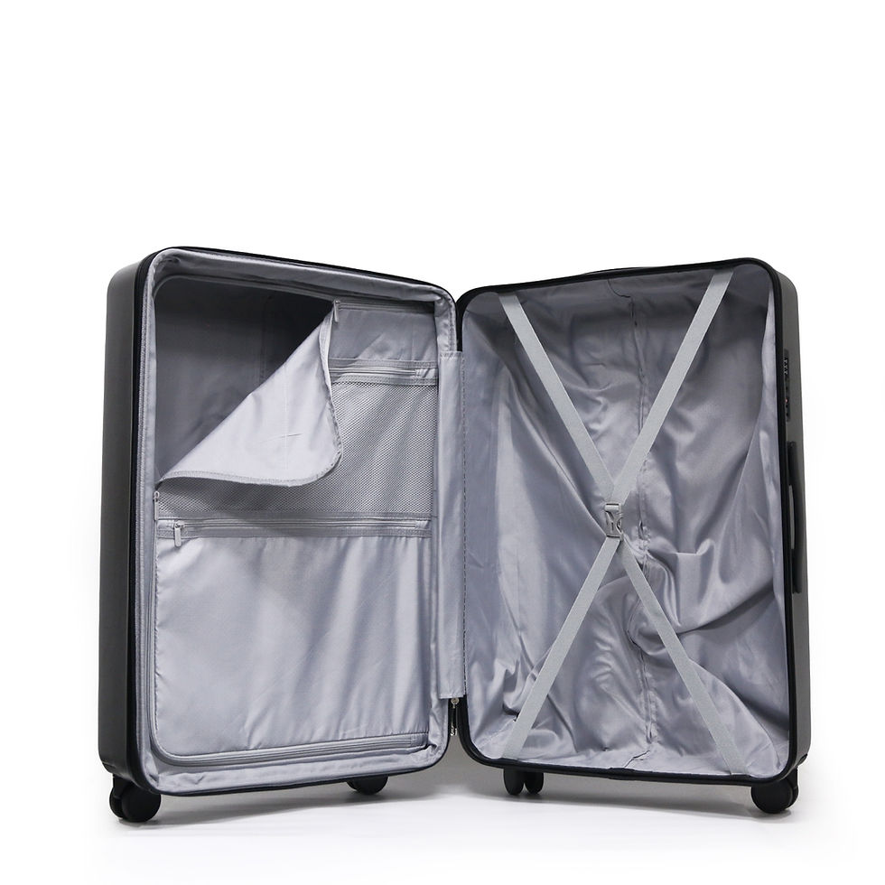 ภาพขนาดย่อ: SHOWKOO S987 กระเป๋าเดินทางวัสดุ PC100% ระบบ TSA LOCK ล้อหมุน 