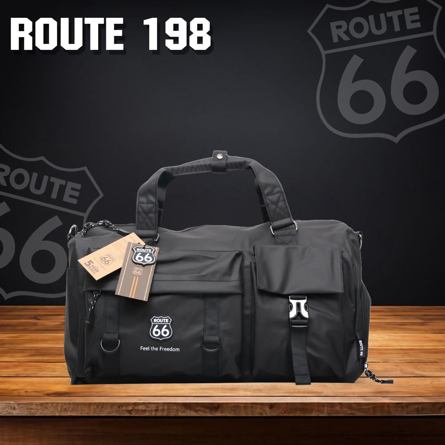 ROUTE 66 Duffle Bag กระเป๋าสะพาย Model. 198