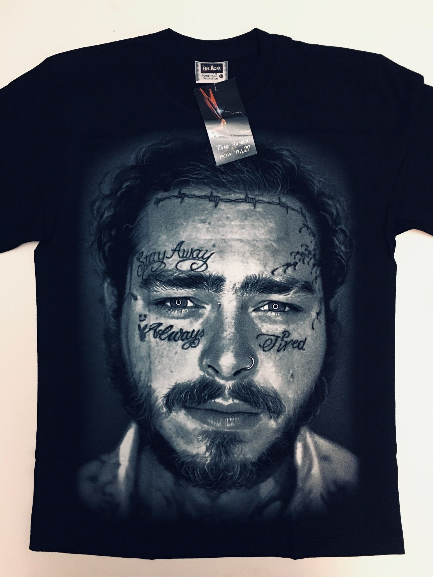 The Roxx Post Malone face