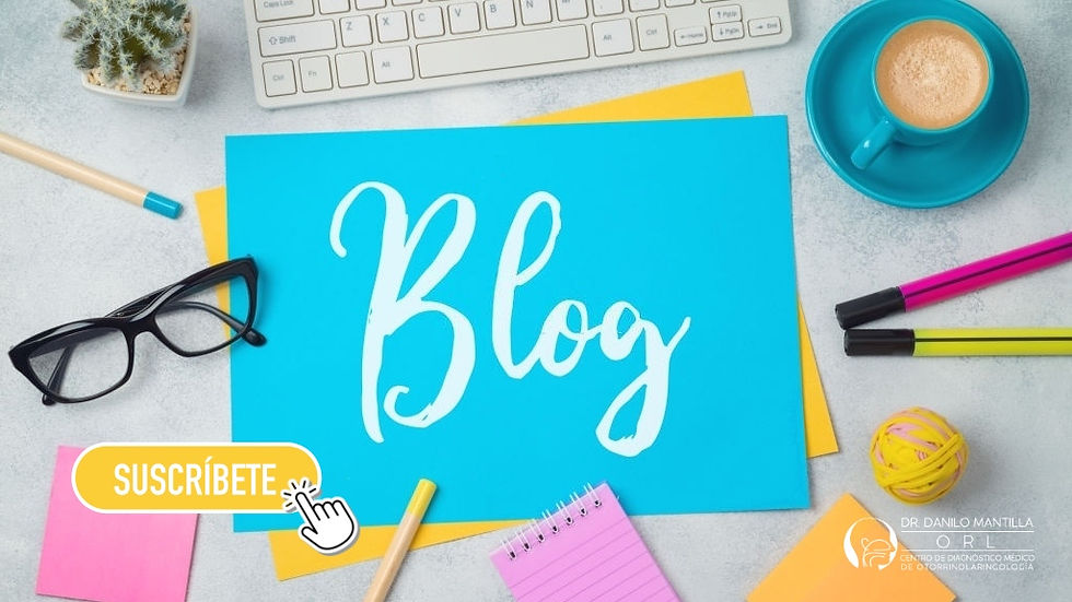 Suscríbete a nuestro blog de ORL