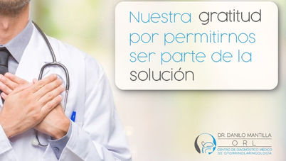 A nuestros pacientes | Centro de Especialidades Médicas | Centro DM ORL
