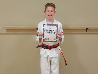 Student of the Week - Diego Conner
