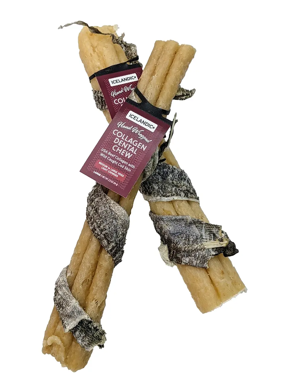 Thumbnail: Cod Wrapped Beef Collagen Chew ~ Single