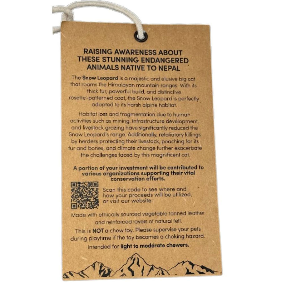 Thumbnail: Leather Snow Leopard