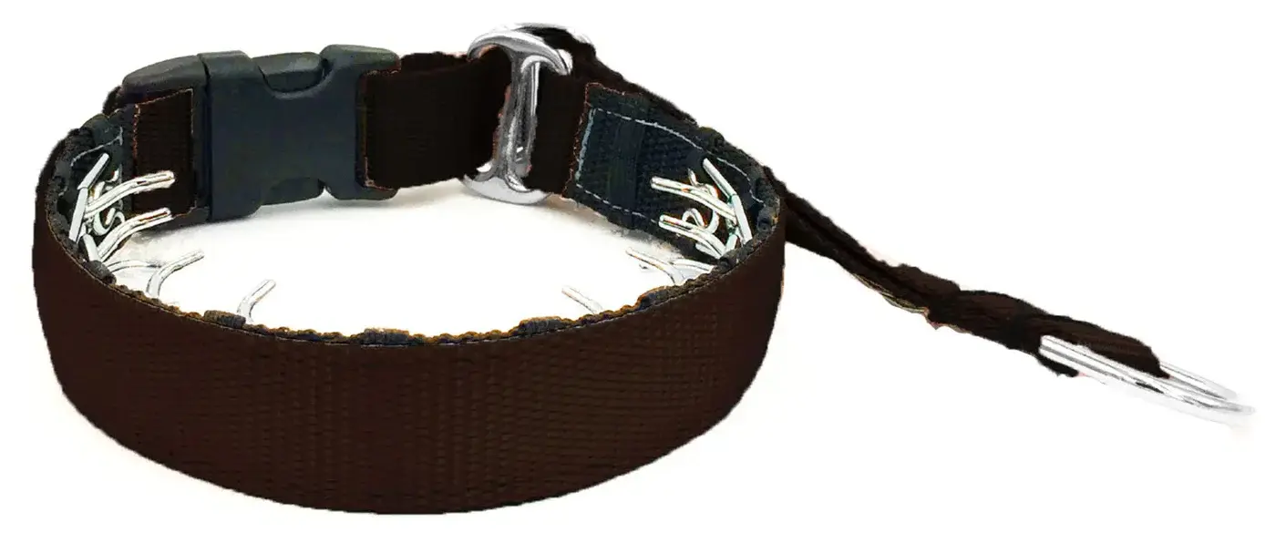 18" Black Private Trainer Collar ~ Fuzzywumpets