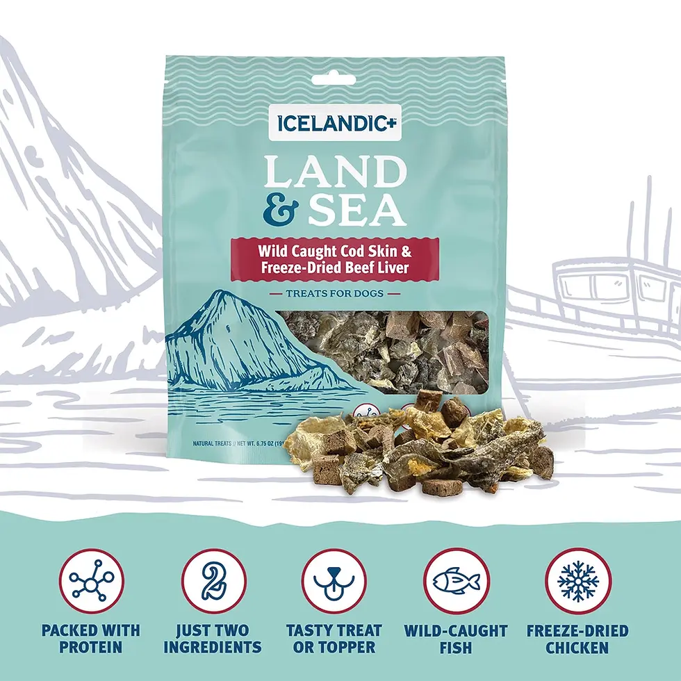 Thumbnail: Land and Sea: Cod and Beef Liver ~ Icelandic+