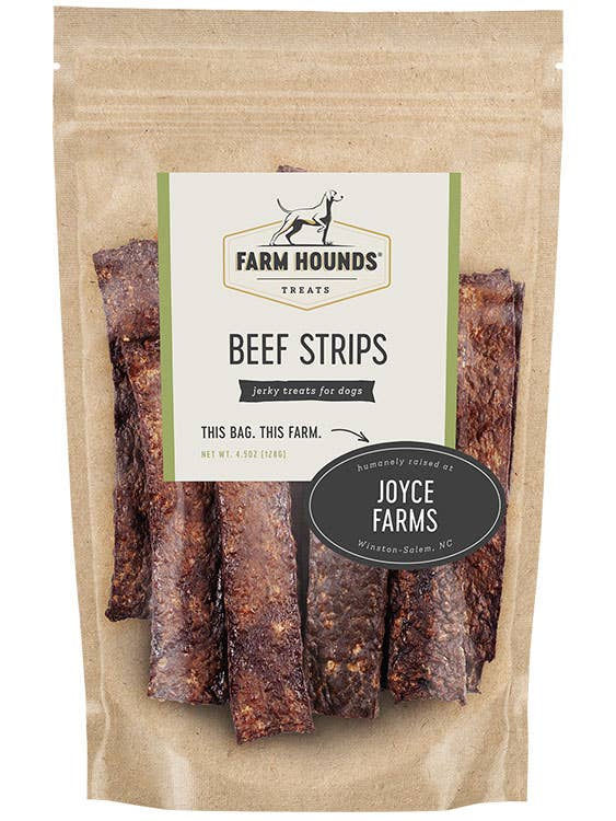 Beef Strips ~ Farm Hounds