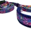 Thumbnail: 1" Night Blooms M 12" - 18" Martingale Leash ~ Fuzzywumpets