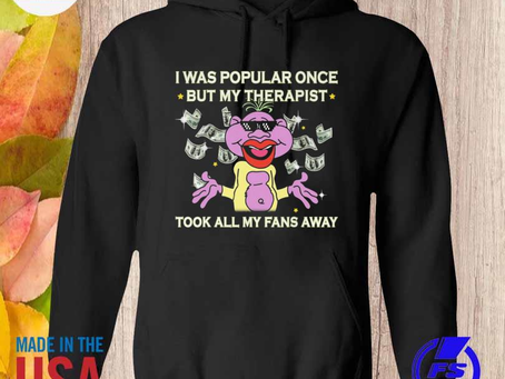 Peanut Jeff Dunham I was popular once but my therapist took all my fans away shirt
