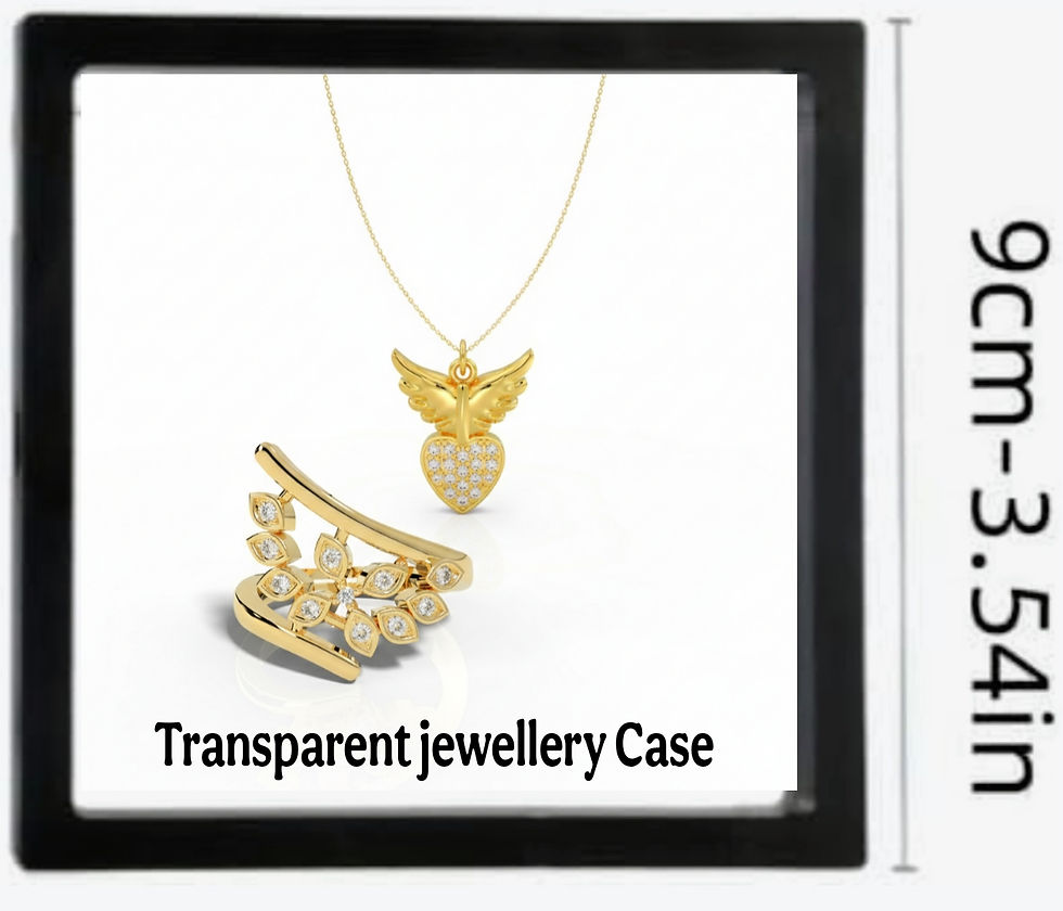 Thumbnail: Angel wings fly Heart Gold pendent chain or Floral Gold Ring