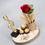 Thumbnail: Note music with single red rose and chocolates