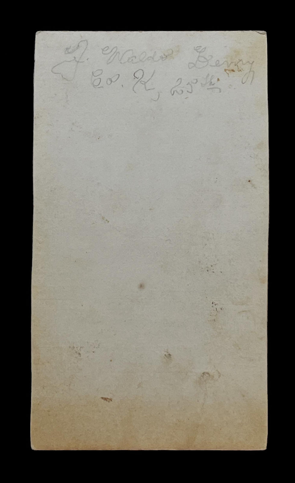 Thumbnail: CDV Photo US Civil War Capt Joseph Waldo Denny 25th Infantry Co K Massachusetts