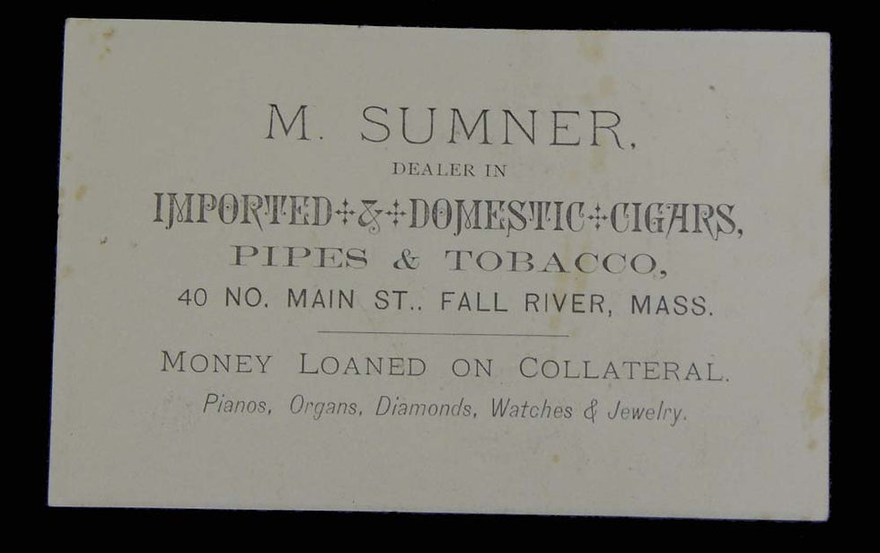 Thumbnail: 1890 Advertising Tradecard Armed Frog w Cannon M Summer dealer in Tobacco ci