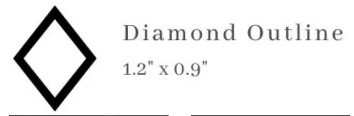 Diamond Outline