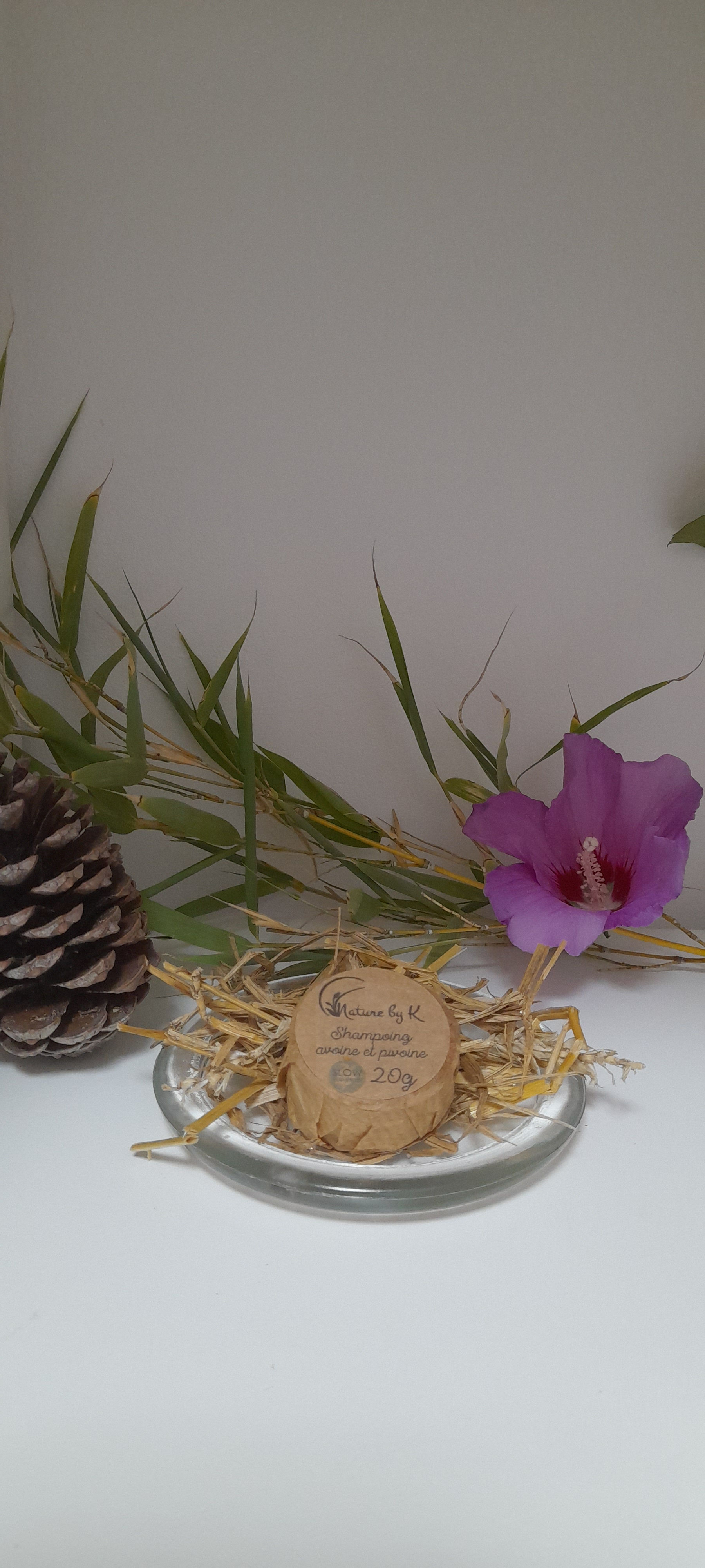 un shampoing solide  artisanal 