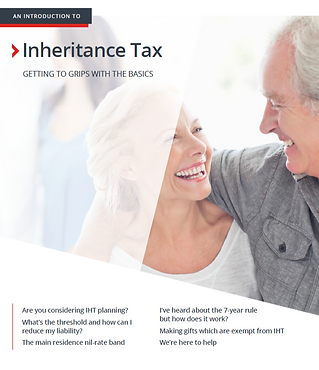 Front cover of "IHT: Getting to grips with the basics" brochure