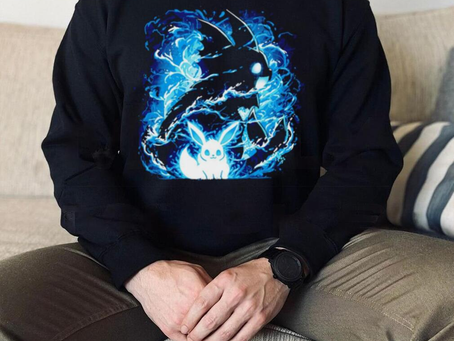 Pokemon Vaporeon fox water evolution shirt
