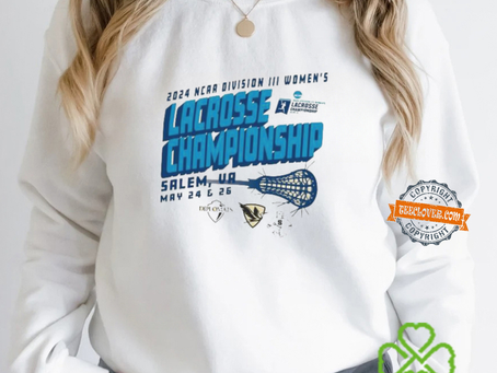 2024 NCAA Division III Women’s Lacrosse Championship Four Team Player shirt