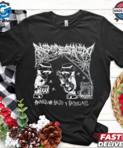 Ruido Destruido AnarquÃa Bajo Y Bateria Shirt