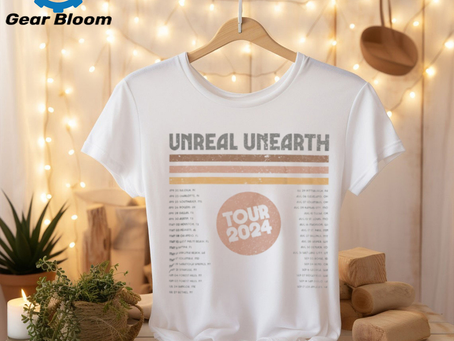 Hozier Official Us Store Unreal Unearth 2024 Tour T Shirts