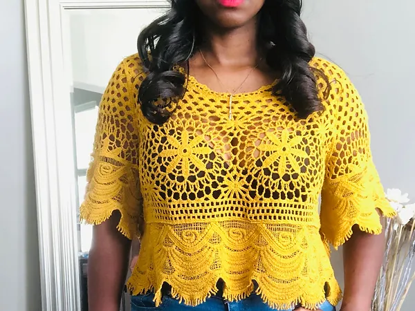 front mustard top