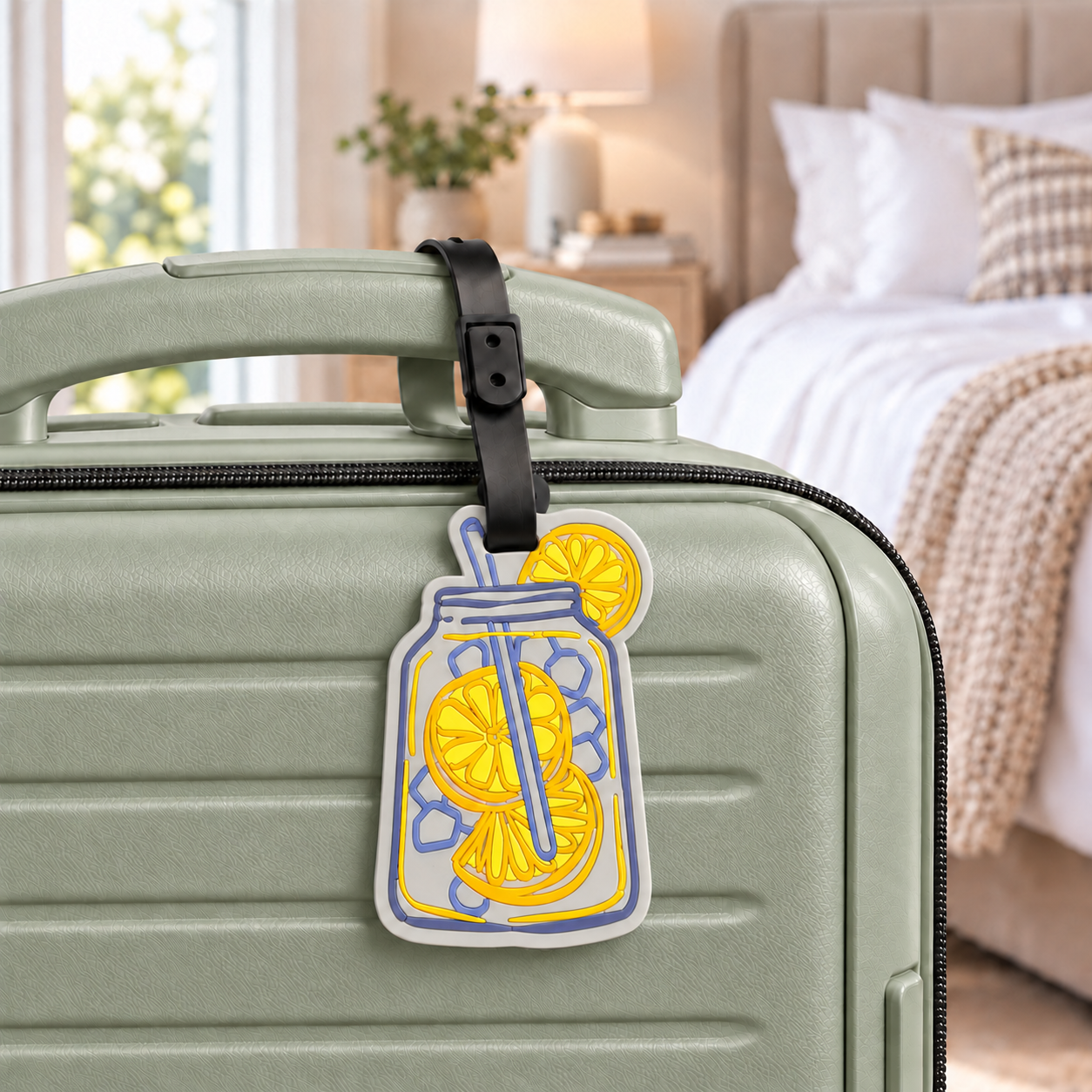Sweet Sips Luggage Tag