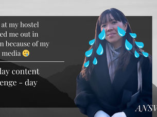 Someone creeped me out in person because of social media 🥲