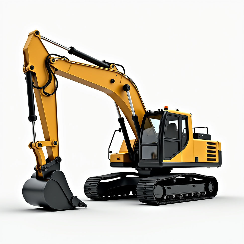 Compact Industrial Excavator