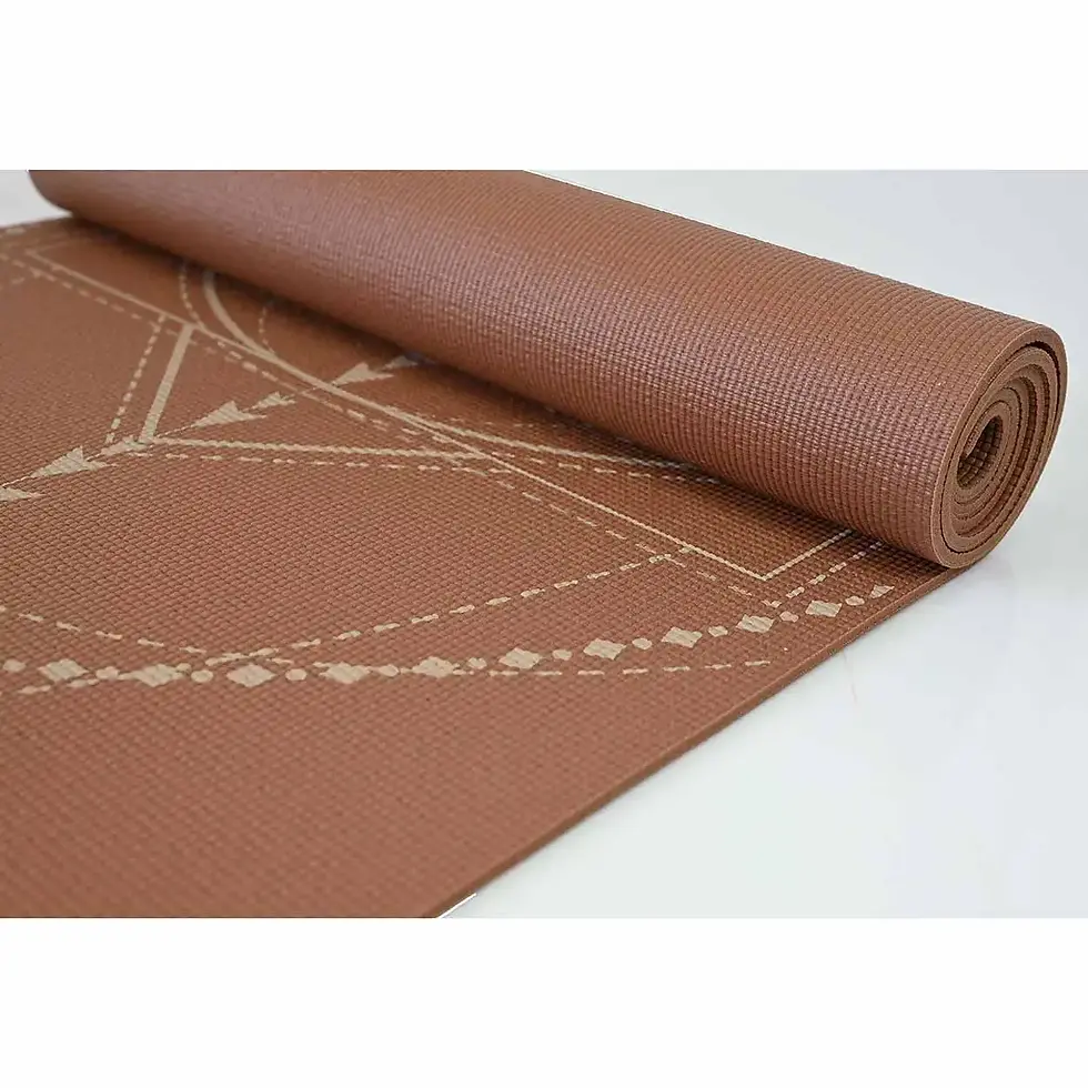 Thumbnail: Extra dikke Yoga Mat 6mm +PRINT