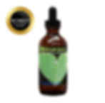 Bottle of 2 oz artemisia annua herb tincture extract.