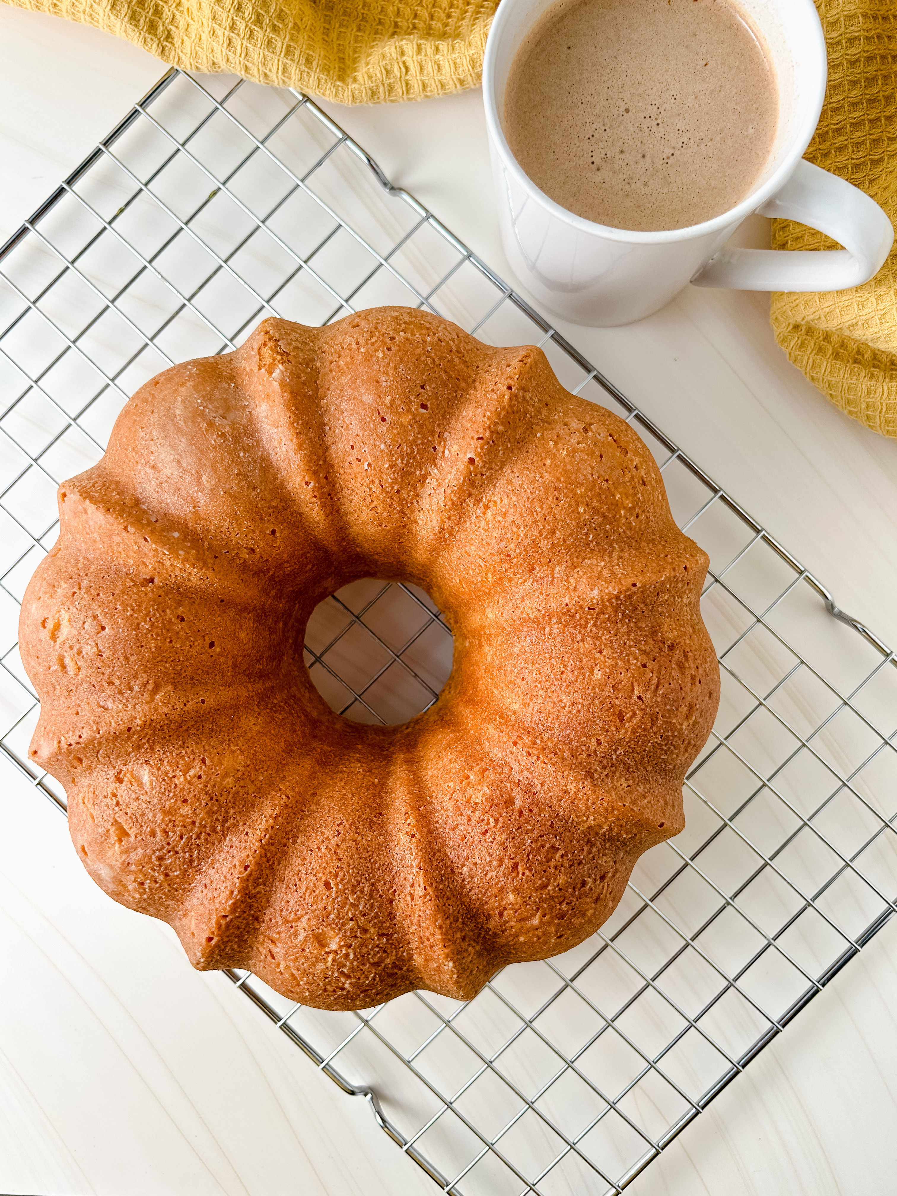 Caramel Bundtlet with Caramel Icing