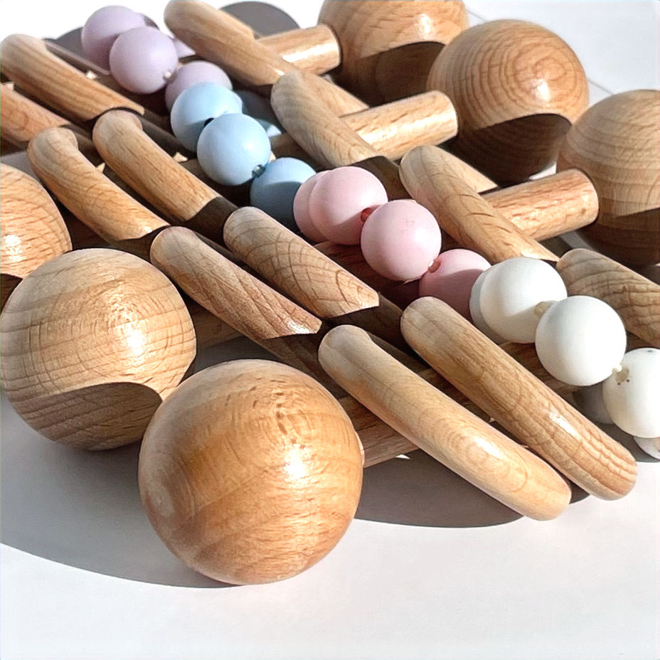 Thumbnail: Wooden Baby Rattles
