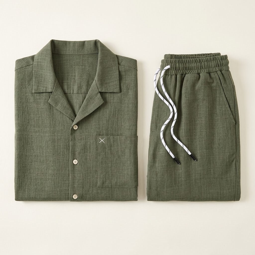 The Ease Set — Shirt & Pants, 2 Pieces in 1