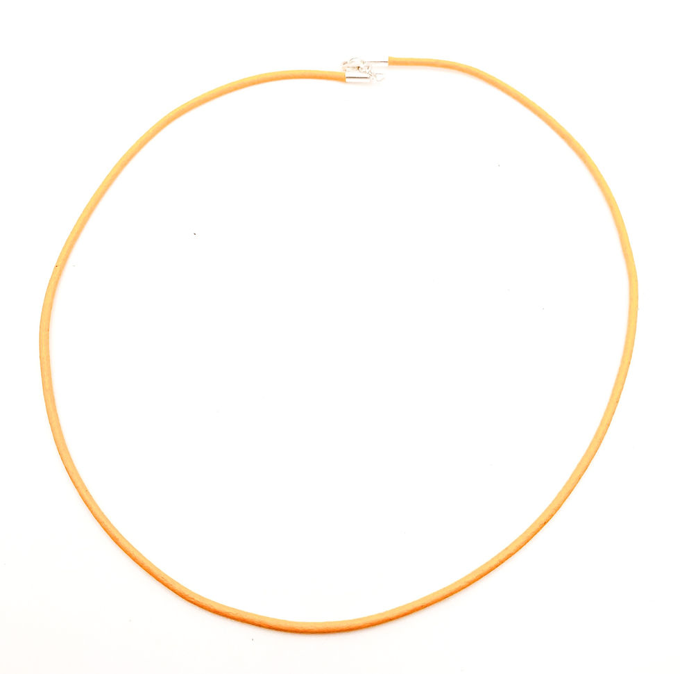Thumbnail: Leather necklace 2 mm