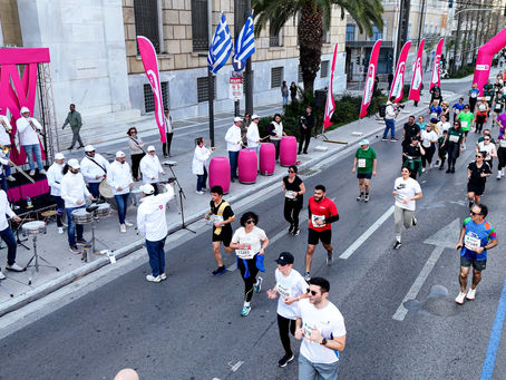 Giving the Rhythm to the Athens Half Marathon