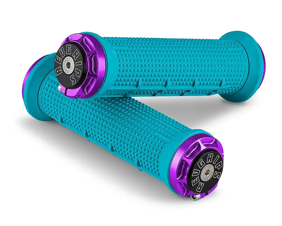 Thumbnail: Rev Grips-Pro Series Standard Grip System Half Waffle-Turquoise