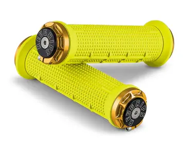 Thumbnail: Rev Grips-Pro Series Standard Grip System Half Waffle-Neon Yellow