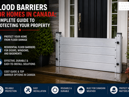 Flood Barriers for Homes in Canada: Complete Guide to Protecting Your Property
