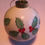 Miniature : Boule de Noël Houx en porcelaine de Limoges