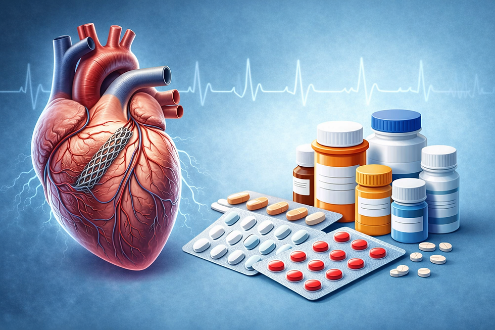 Medical Therapy After Myocardial Infarction - What Medications Are Needed and For How Long 