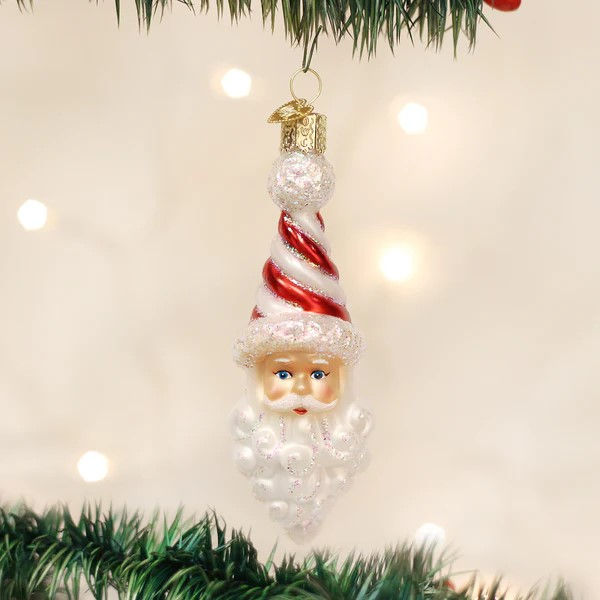 Peppermint Twist Santa