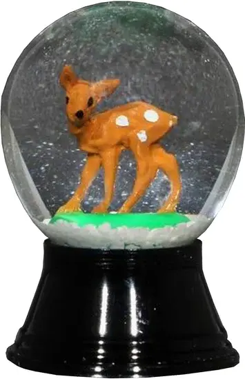 Mini Bambi Snowglobe