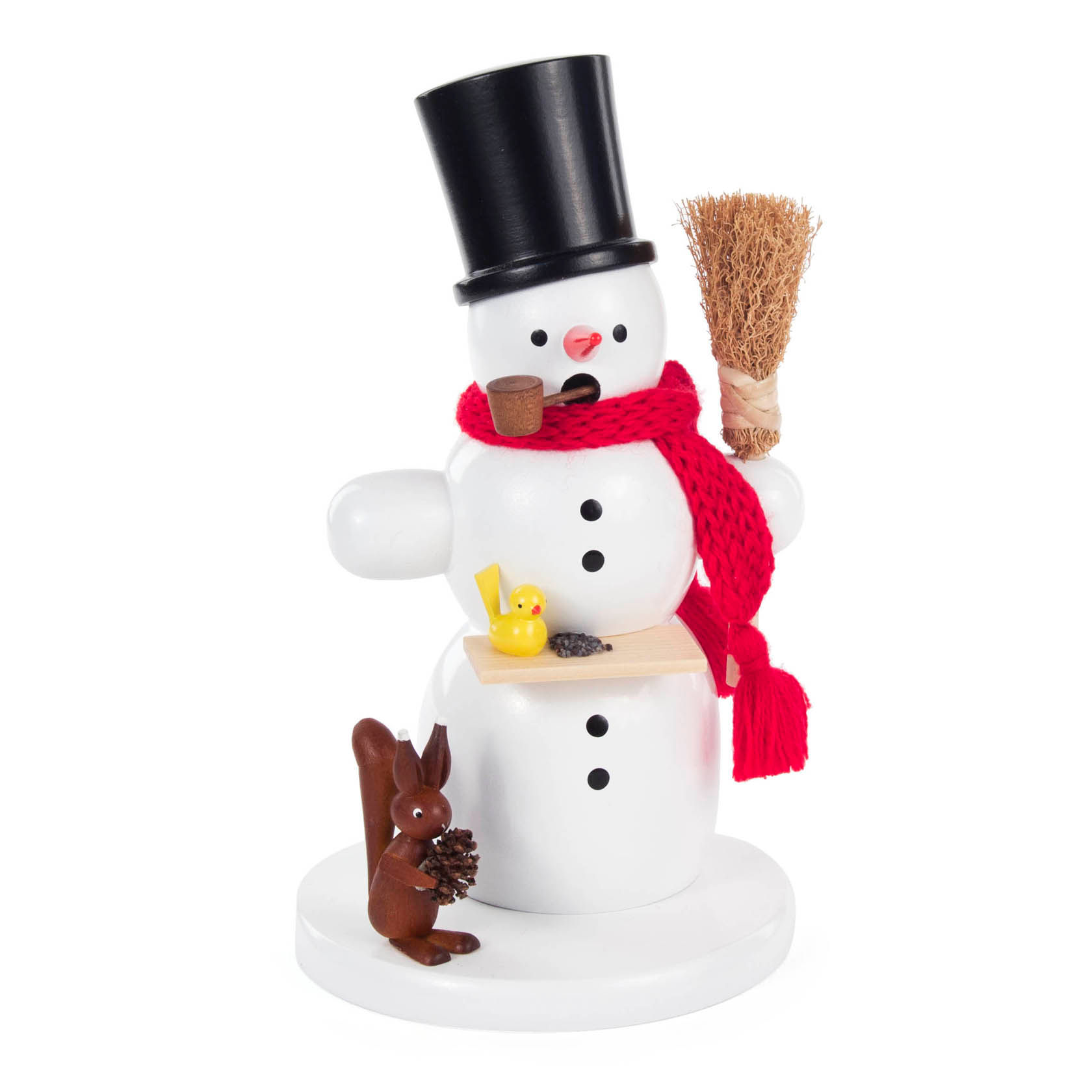 Snowman and Squirrel Smoker