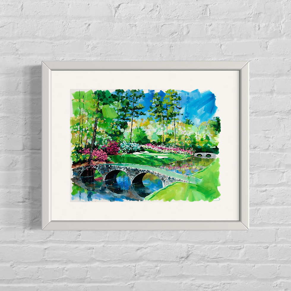 Thumbnail: Hogan Bridge at Augusta National Print