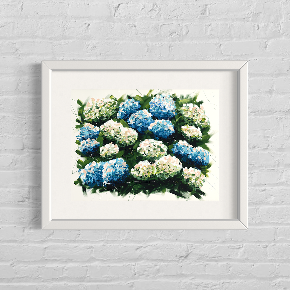 Thumbnail: Hydrangeas Print