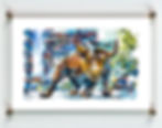 Thumbnail: Wall Street Bull Print