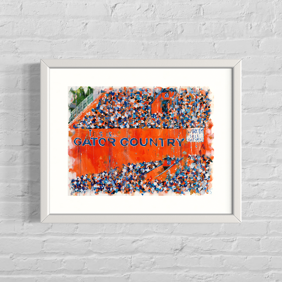 Thumbnail: Gator Country Print