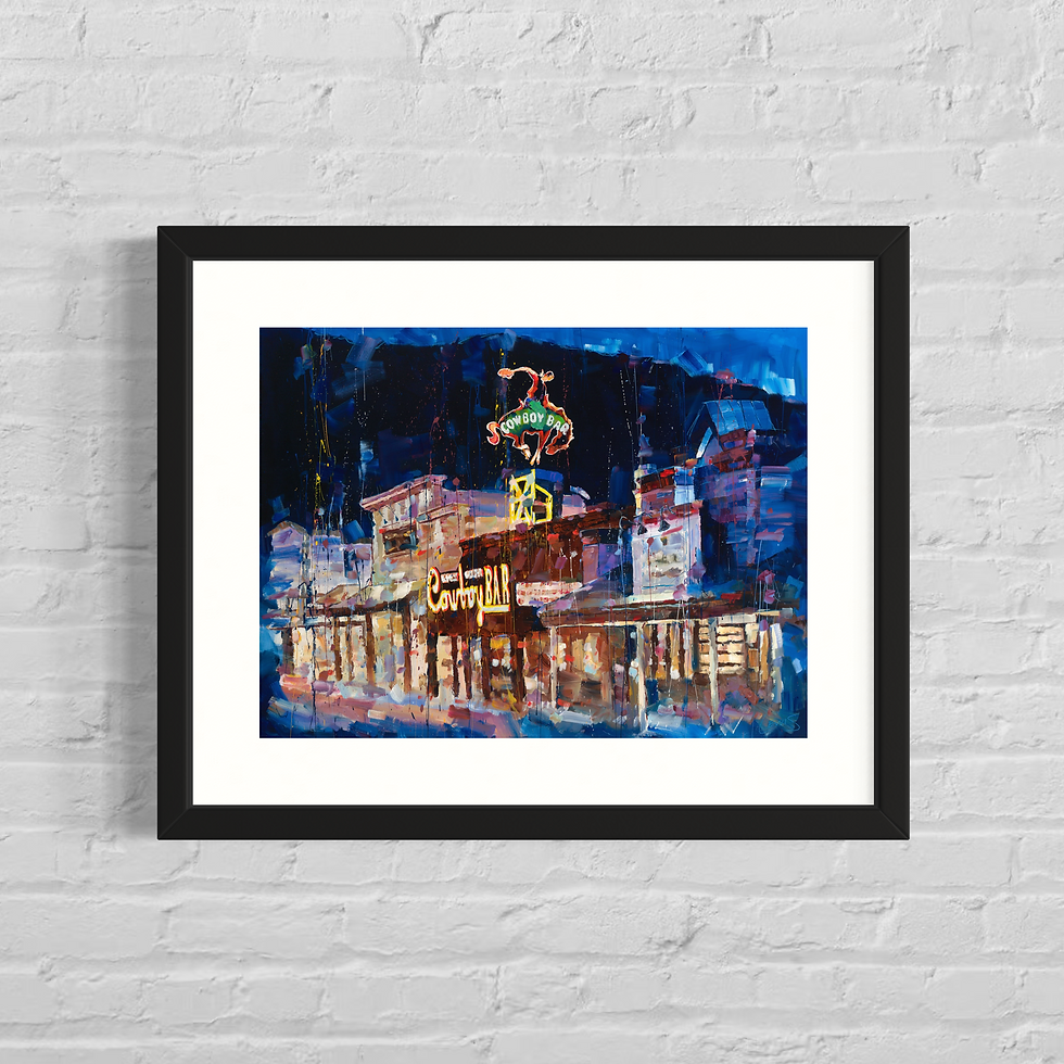 Thumbnail: Jackson, Wyoming Print