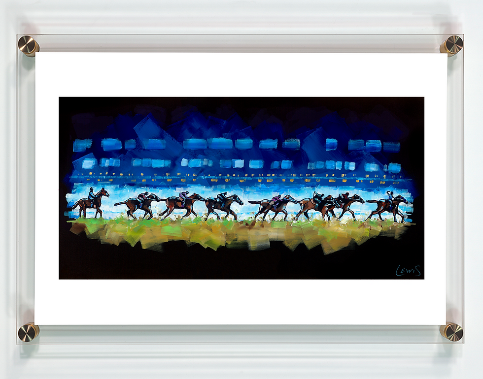 Thumbnail: BLANTONS Horse Race Print